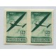 ARGENTINA 1940 GJ 848b PAREJA DE ESTAMPILLAS MINT UNA DE ELLAS CON VARIEDAD FOCO EN LA CABINA U$ 15